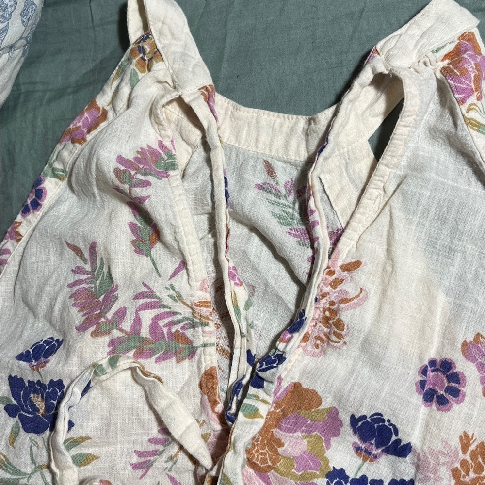 EUC Free People Emily Printed Top, XS - Picture 7 of 13